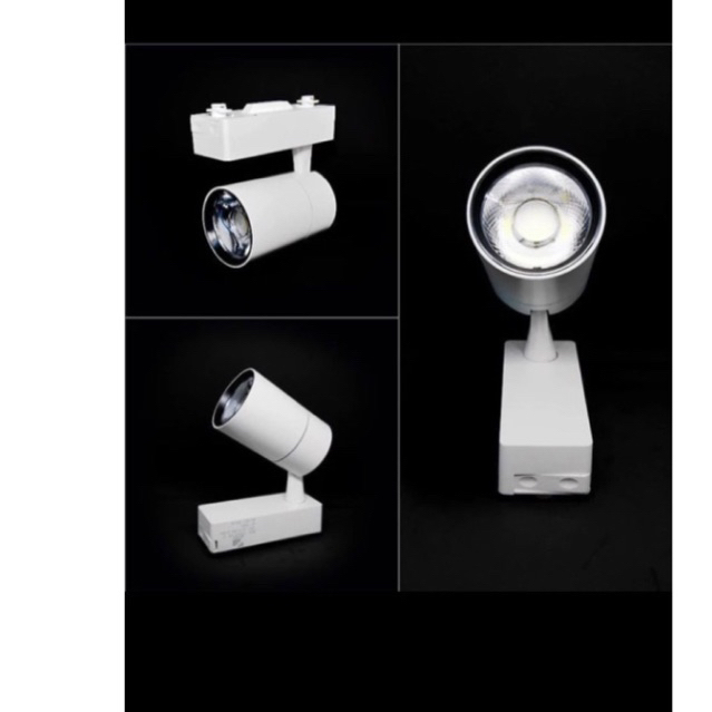Jual Lampu Track light rell spotlight 15W 30W 3000k , 4000k , 6500k ...