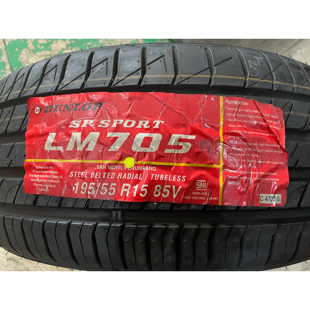 Jual Ban Dunlop LM705 195/55 R15 | Shopee Indonesia
