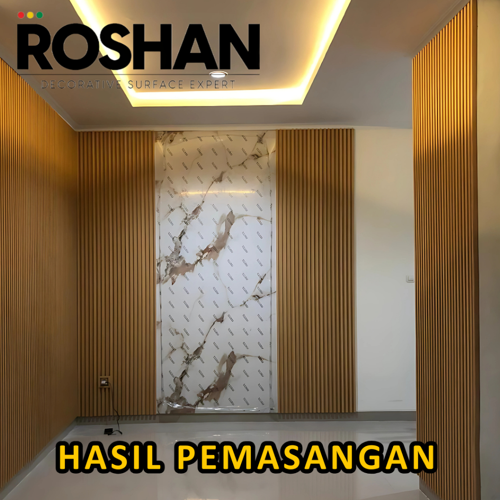 Jual PVC Marmer / Marble Tebal 8mm Uk 285 x 120 cm Wallpanel Dinding ...