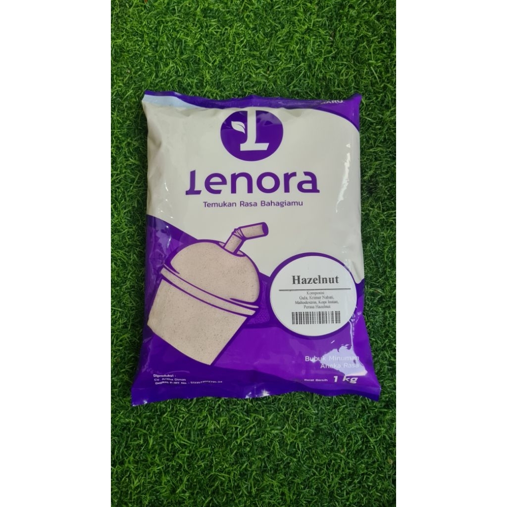 Jual Lenora Powder Hazelnut Bubuk Minuman 1kg | Shopee Indonesia