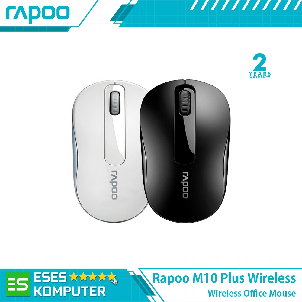 Jual Mouse Rapoo M10 Plus Wireless Office Mice | Shopee Indonesia