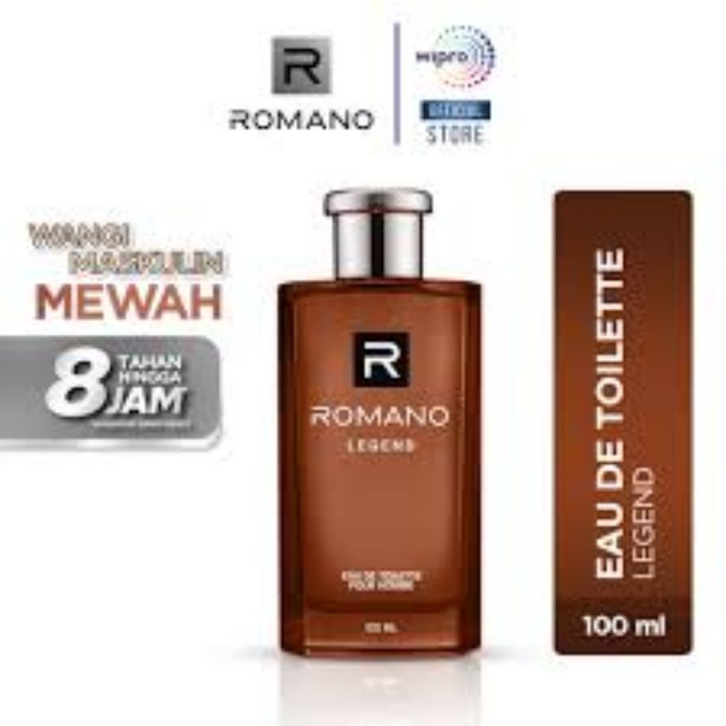 Jual Romano Eau De Toilette Pour Homme 100ml Parfum Pria Elegant