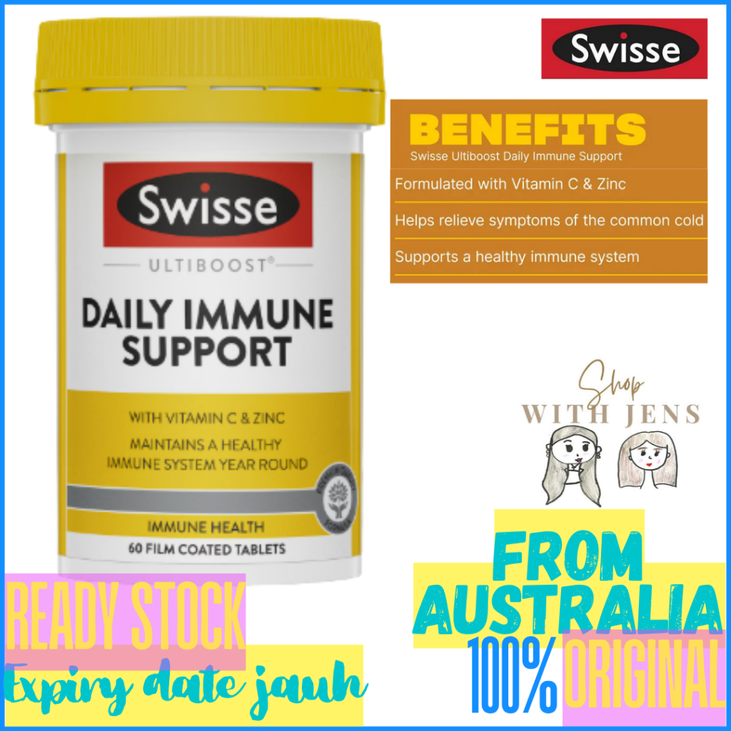 Jual Swisse Ultiboost Daily Immune Support Tablets 60 pack Australia ...