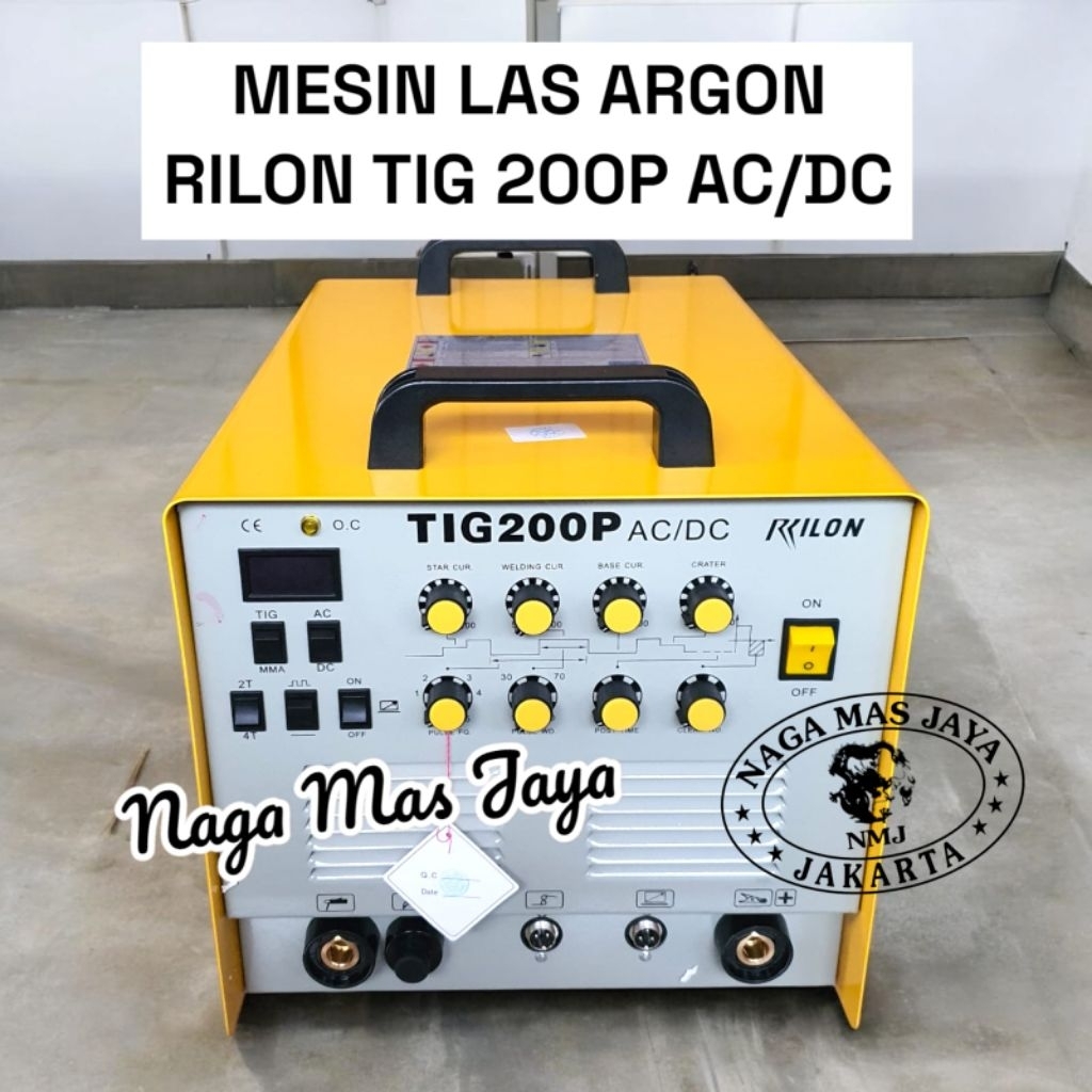 Jual MESIN LAS ARGON RILON TIG 200P AC/DC / TRAFO LAS ARGON RILON TIG ...