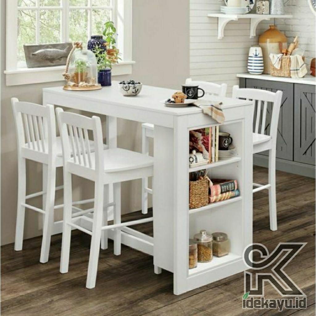 Jual Set Kursi Meja Mini Bar Minimalis | Meja Mini Bar Laci | Meja Mini ...