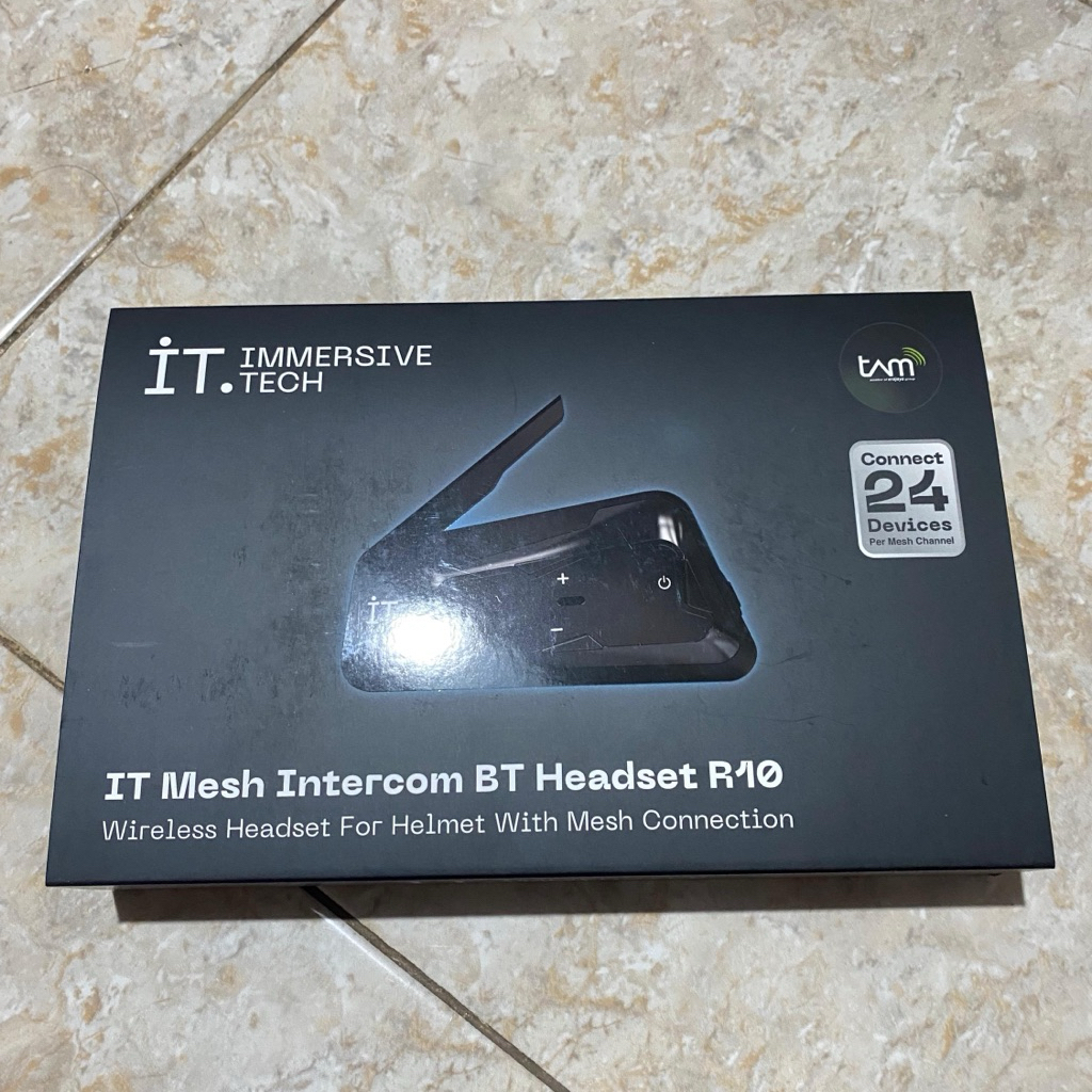 Jual IT Mesh Bluetooth Intercom R10-NEW (BARU)! | Shopee Indonesia