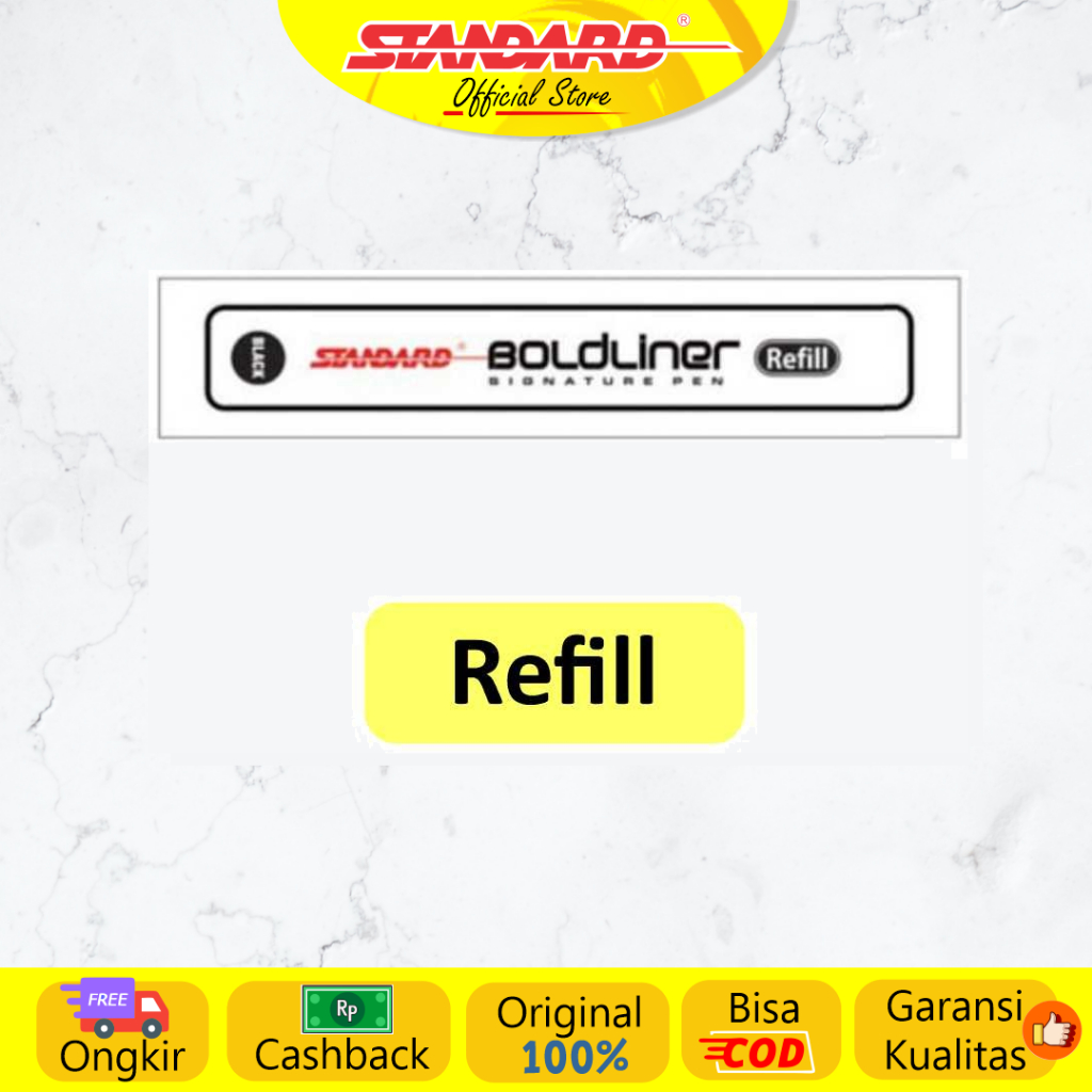 Standard - Refill Pulpen  Boldliner 1.0 ( Isi Pulpen / Pena / Ballpoint ) (9)