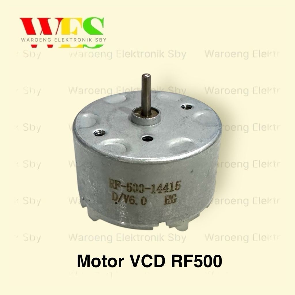 Jual MOTOR VCD RF-500 / MOTOR DINAMO 6VOLT | Shopee Indonesia