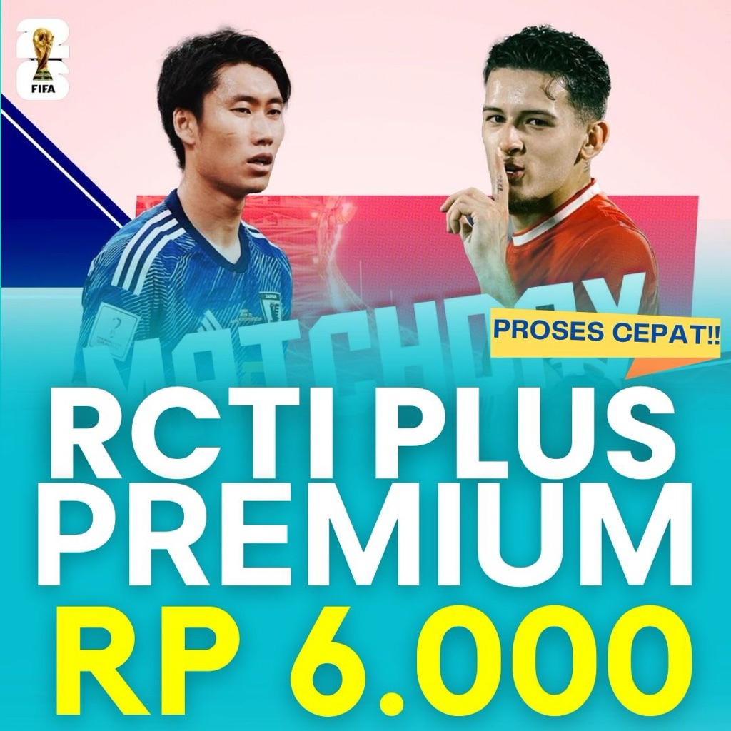 Jual RCTI+ PLUS TERMURAH INDONESIA VS CHINA SE18 | Shopee Indonesia