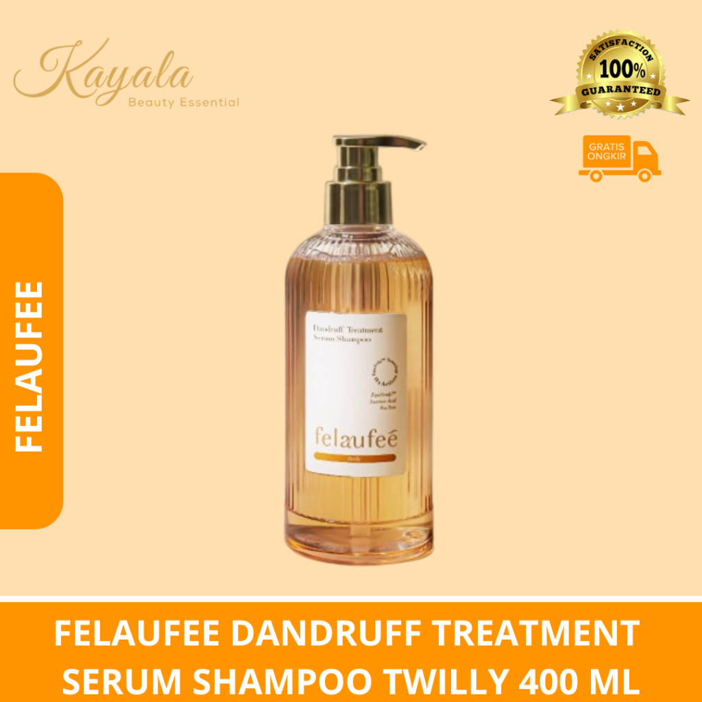 Jual FELAUFEE DANDRUFF TREATMENT SERUM SHAMPOO TWILLY 400 ML | Shopee ...