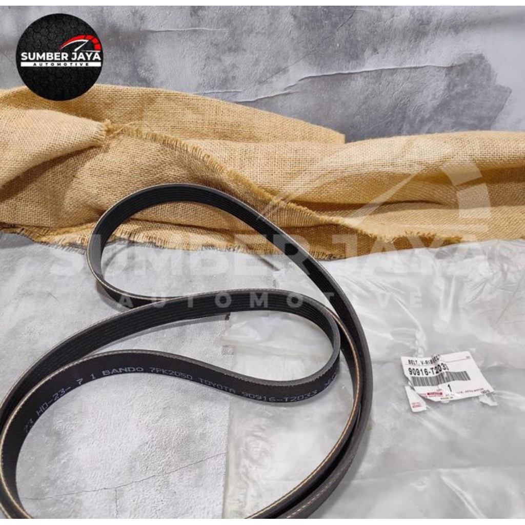 Jual V-BELT VAN FAN BELT TALI KIPAS FORTUNER HILUX INNOVA MESIN 2GD 1GD ...