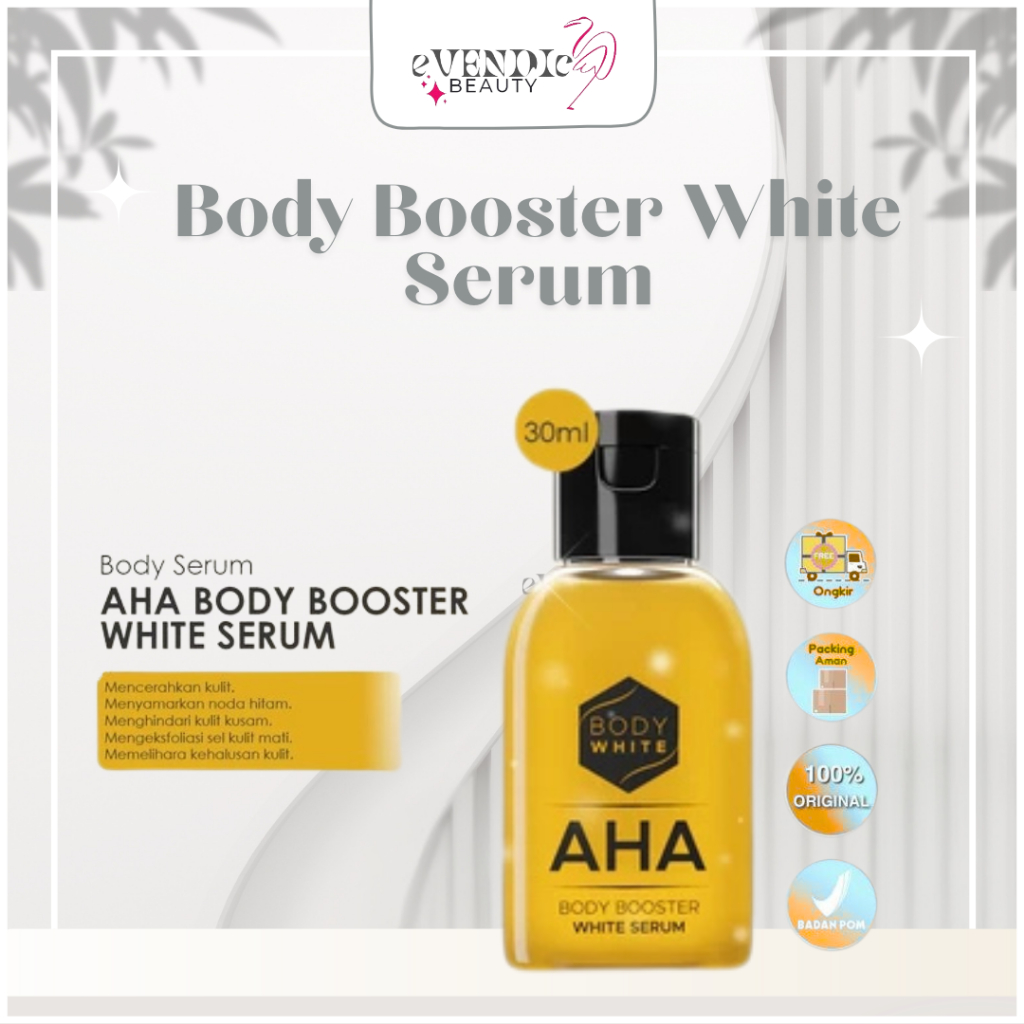 Jual READY Body White AHA Body Booster White Serum 30ml | ORIGINAL ...