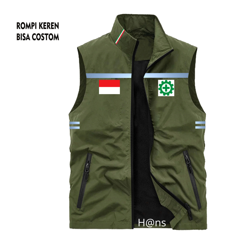Jual Rompi Safety/Rompi Safety First/Rompi Proyek/Rompi Kerja Lapangan ...