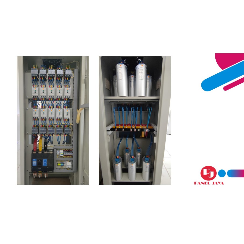 Jual Panel Capacitor Bank 300 KVAr 10 Step - Kapasitor Bank (Panel ...