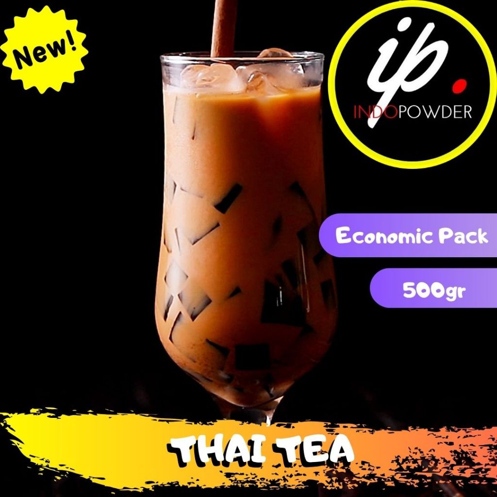 Jual IP Jakarta - Bubuk THAI TEA 500gr untuk Café, Waralaba, Resto dan ...