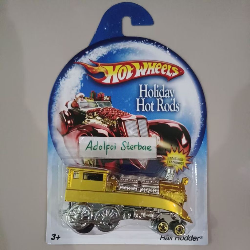 Jual hotwheels hot wheels rail rodder kereta roda engine ice