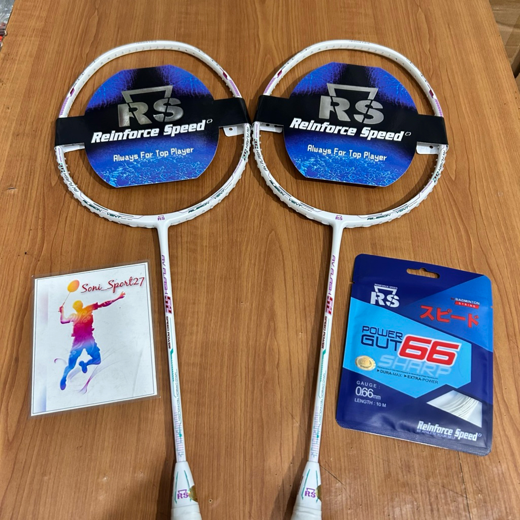 Jual RAKET BADMINTON RS AV FLASH 52 SPEED POWER 30LBS | Shopee Indonesia