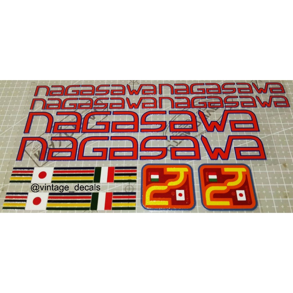 Jual sticker decals NAGASAWA special | Shopee Indonesia