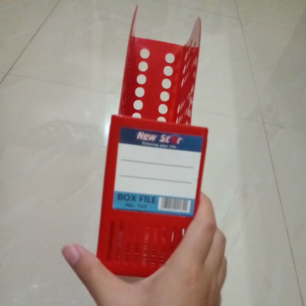 Jual Box file rak buku New Star warna Merah | Shopee Indonesia