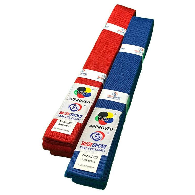 Jual BestSport WKF Approved Kata Belt Sabuk Pertandingan Karate untuk