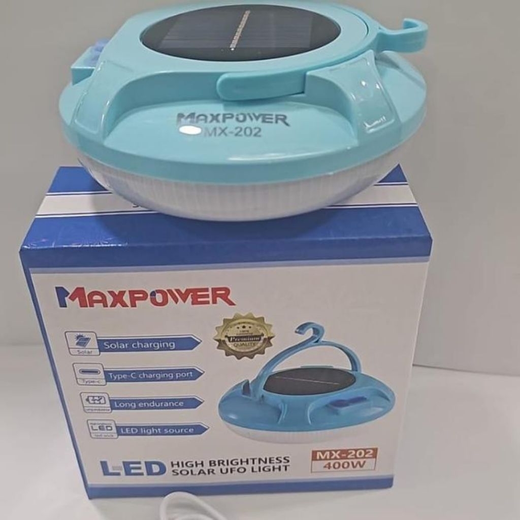 Jual lampu emergency led maxpower 300W 400W 3 mOde cahaya maxpower ...