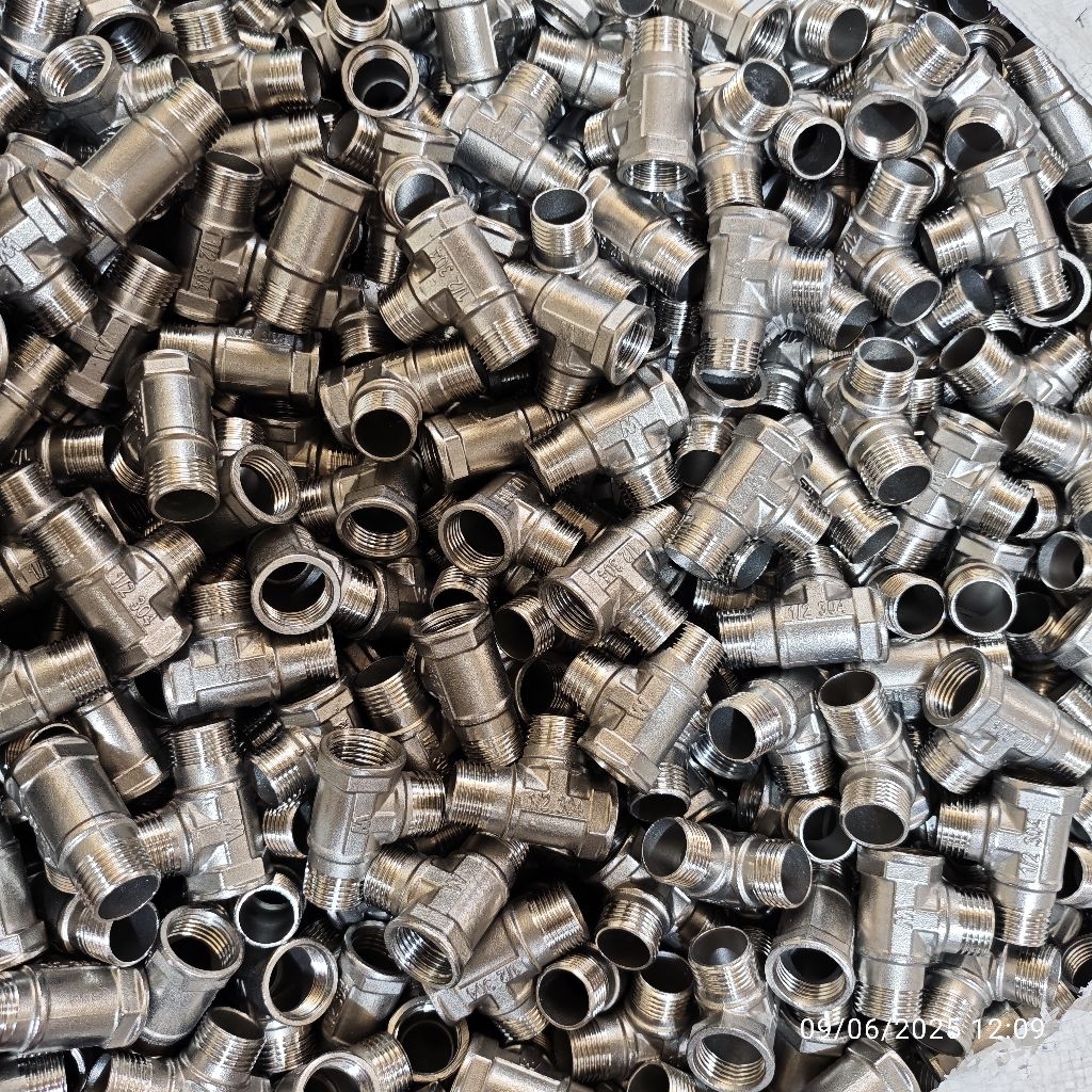 Jual Promo Nepel T Stainless Steel 304 Nepel Kran T Sambungan Kloset ...