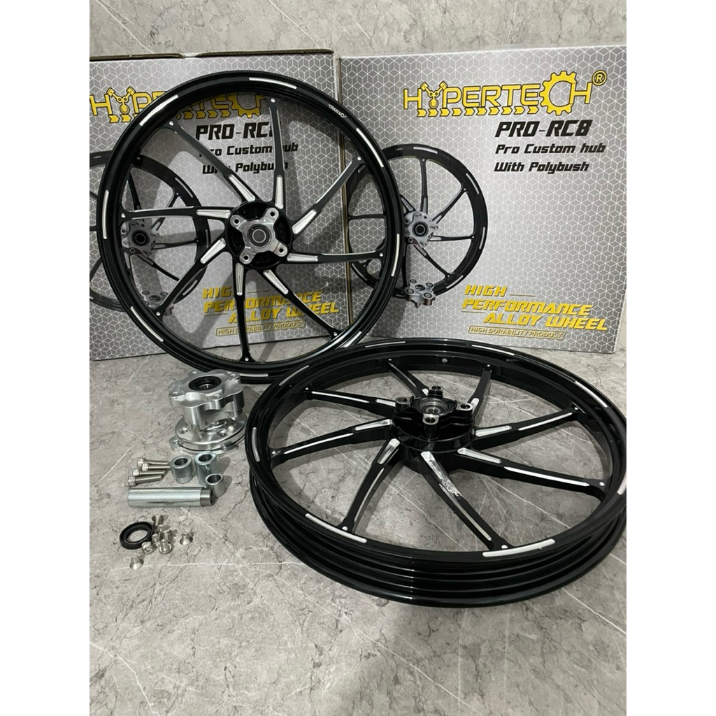 Jual Velg Hypertech RC8 Y15ZR 160/160-17 INCH / Mx-King Original ...