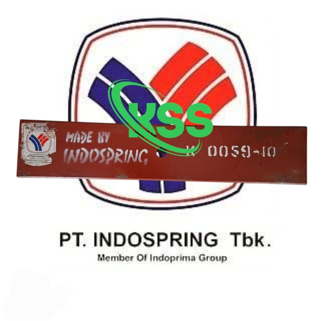 Jual K 0059-10 SPRING PER DAUN INDOSPRING REAR LEAF NO 10 MITSUBISHI ...