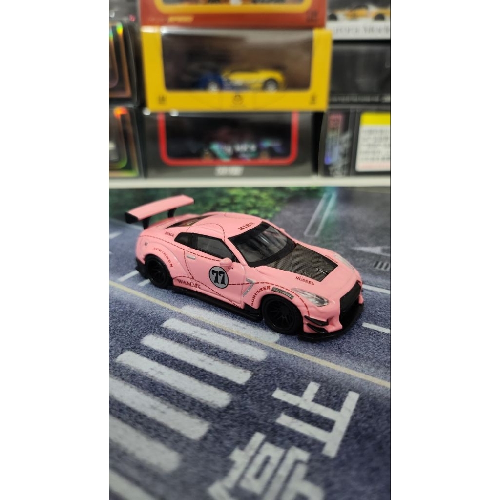Jual mini gt r35 pink pig | Shopee Indonesia