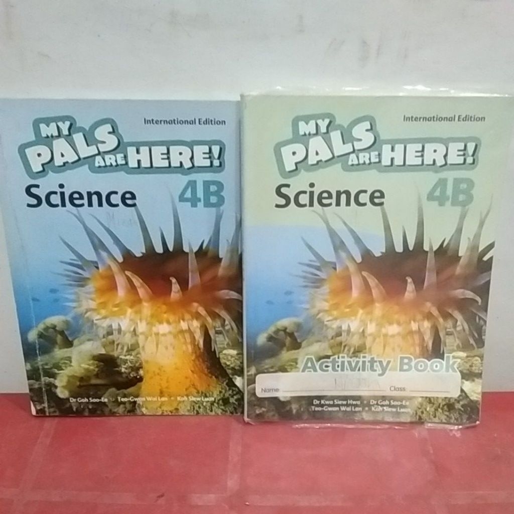Jual Buku my pals are here science 4B activity book+work book | Shopee ...