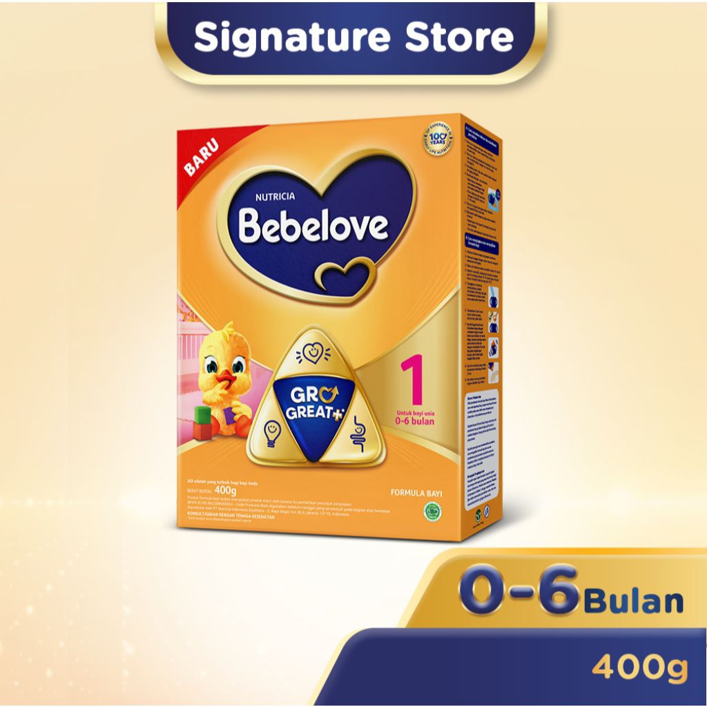 Jual Bebelove 1 Susu Bubuk Infant Formula 400g | Shopee Indonesia