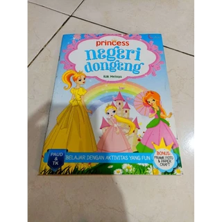 OBRAL BUKU MURAH ORIGINAL / BUKU AKTIVITAS ANAK / DONGENG ANAK / PRINCES NEGERI DONGENG KAK MEISYA / BEST SELLER / CERITA ANAK / ANAK-ANAK / PAUD & TK /