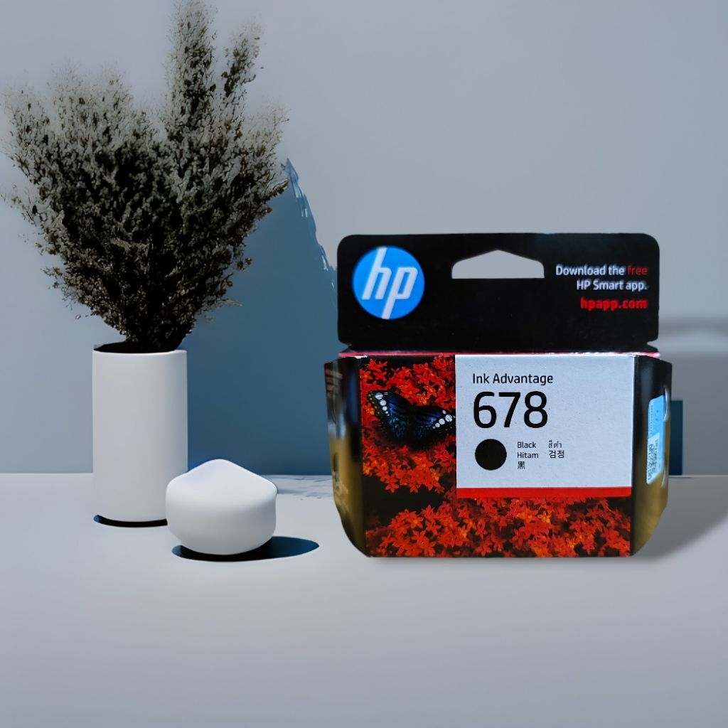Jual Tinta Cartridge Hp 678 \ Tinta Hp 678 Black Colour Original ...