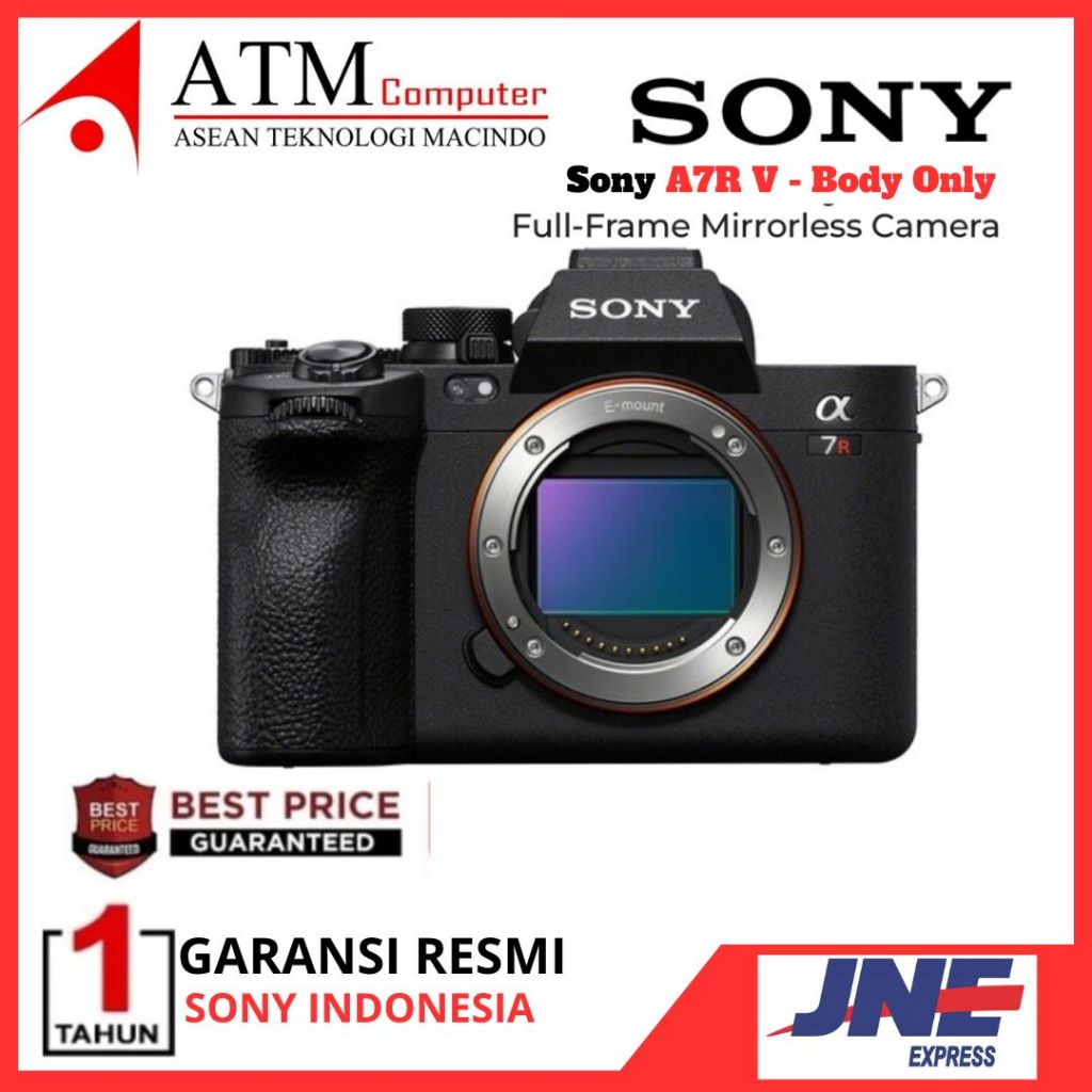 Jual Sony A7RV Body Only Sony Alpha A7R V A7 RV A7R5 Garansi Resmi ...