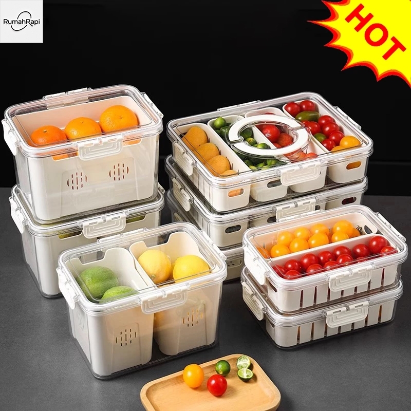 Jual Kotak penyimpanan makanan Sayuran Buah Food Container ringan ...