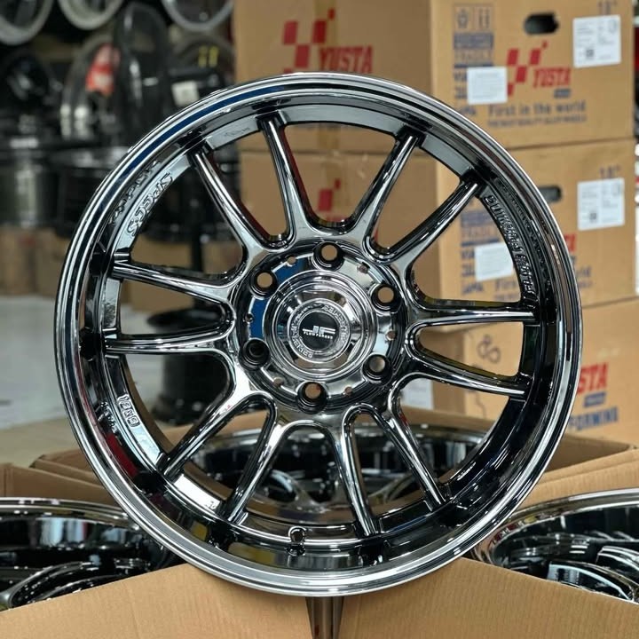 Jual Velg Gaze Ring 18 Pcd 6x139 Lebar 9 Et 0 Warna Black Chrome | Velg ...