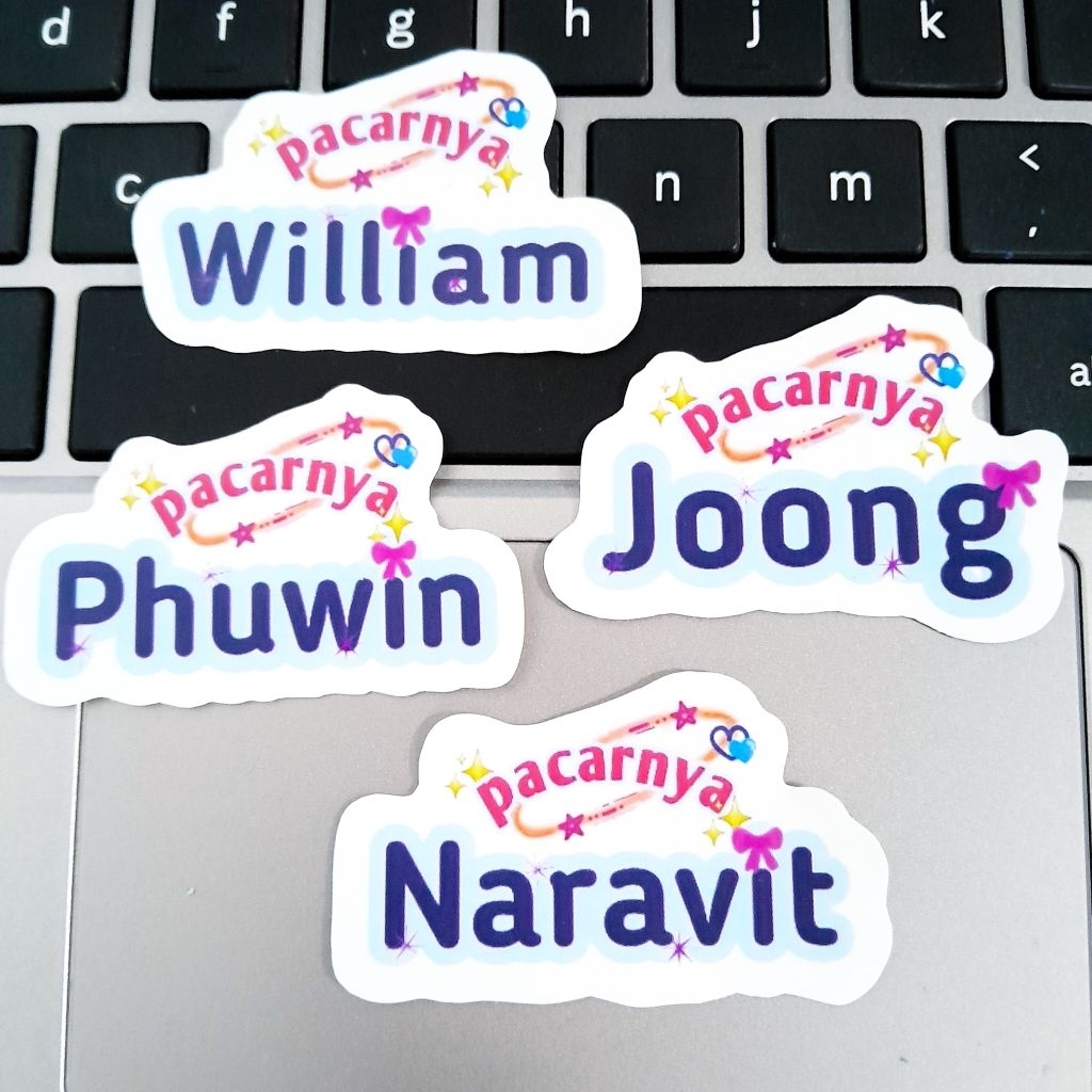 Jual Sticker thai actor (pacarnya Naravit, Phuwin, Joong, William ...