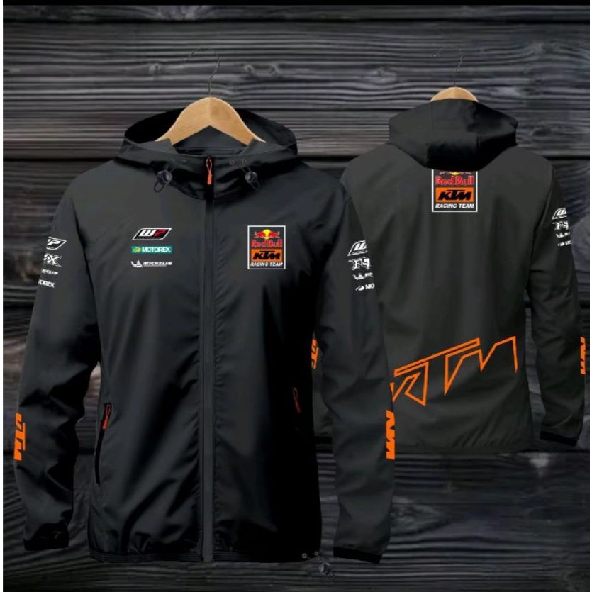 Jual Jacket KTM Parasut Waterprof Sport Jacket Supermoto Trail | Shopee ...
