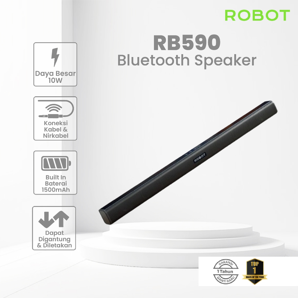Jual ROBOT Speaker Soundbar Home Theater Speaker TV Bluetooth 5.3 Dual ...