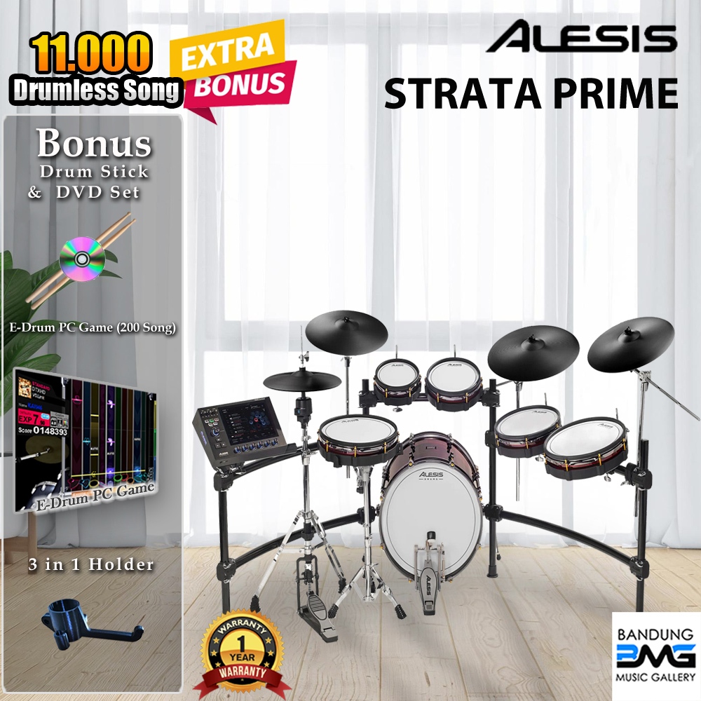 Jual Alesis Strata Prime Electronic Drum Kit / Electric Drum Set ...