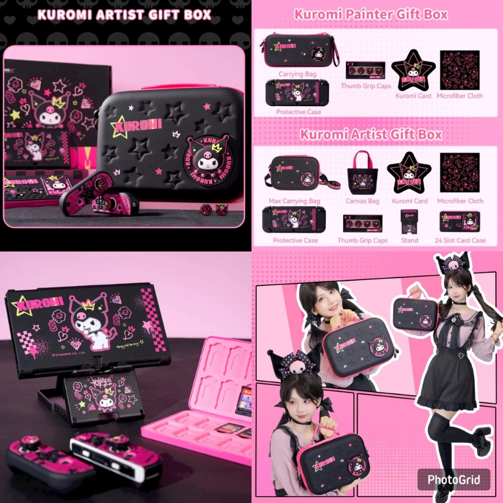 Jual Kuromi Sanrio Geekshare Nintendo Switch Oneset Gift Box ...