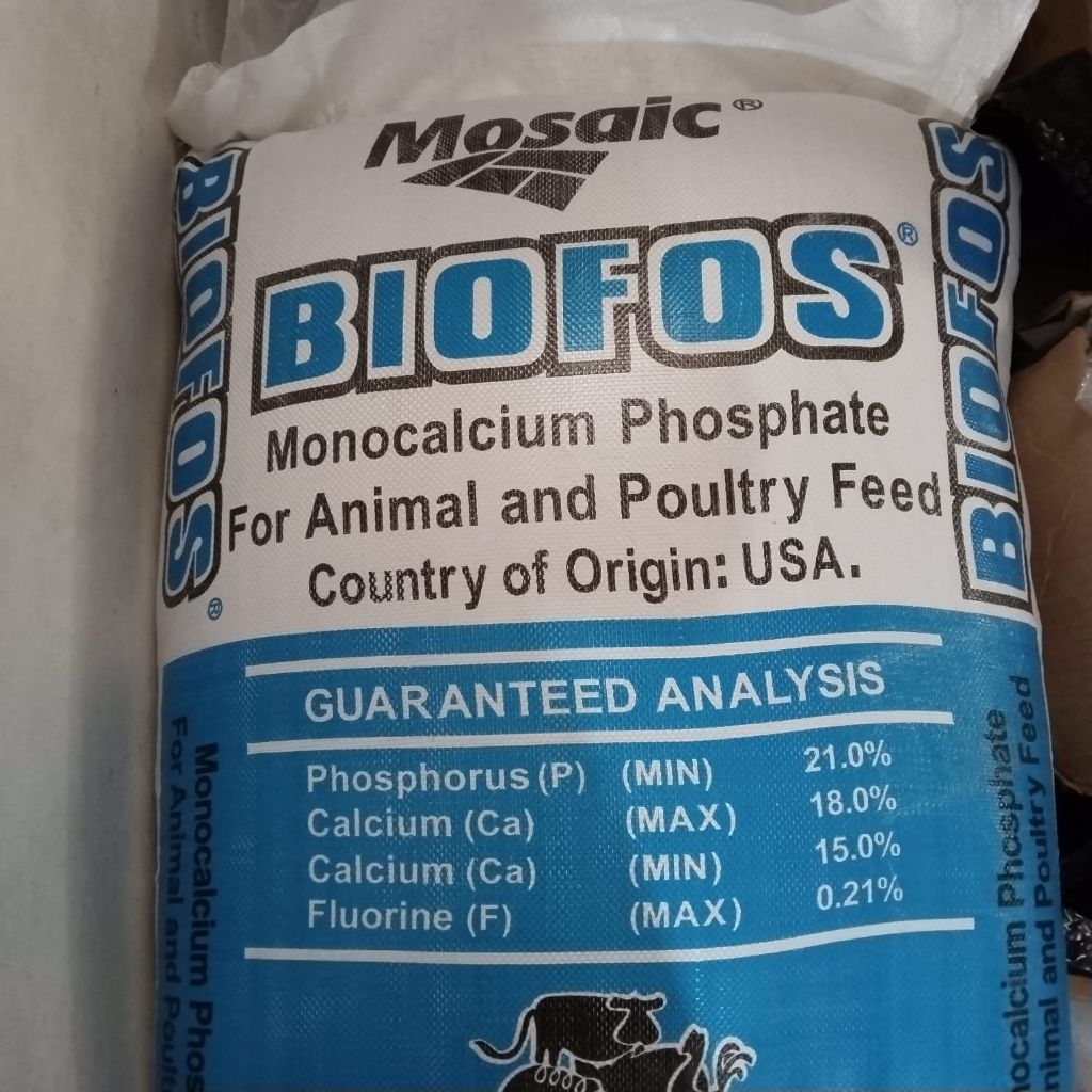 Jual biofos monocalcium phosphate 50kg ~ untuk campuran pakan ternak ...