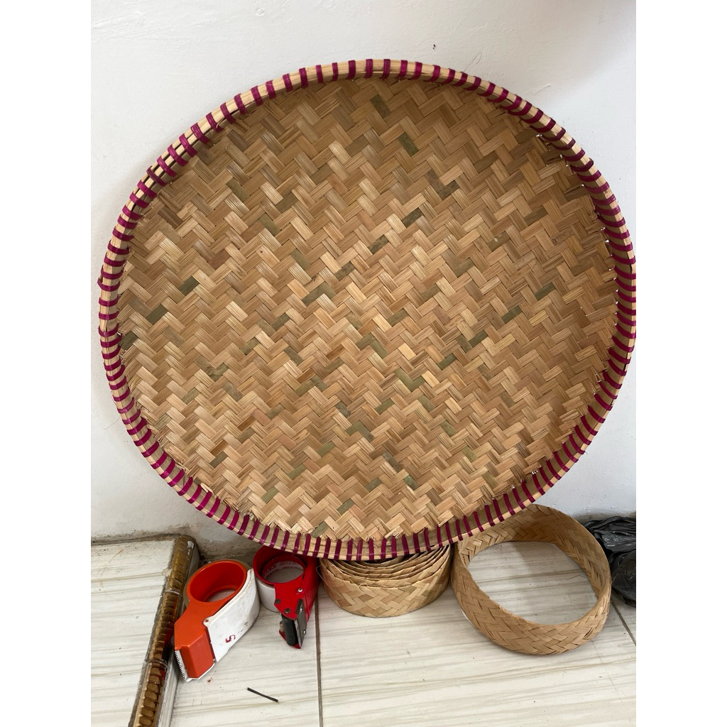 Jual Tampah Bambu 47CM Tampah jumbo Tebok Bambu | Shopee Indonesia