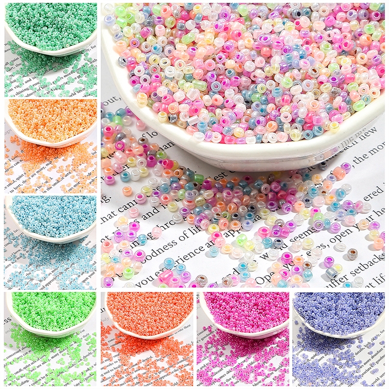 Jual 3mm/4mm Super High -Kualitas Rice Beads Manik Mote | Shopee Indonesia