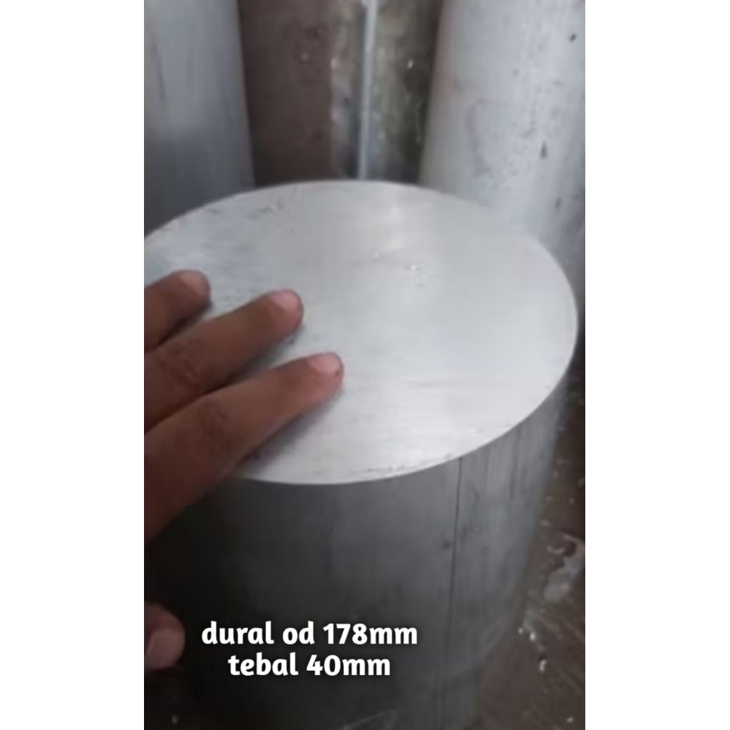 Jual As Dural Alumunium Diameter 178mm Panjang 40mm Rod 6061 | Shopee ...