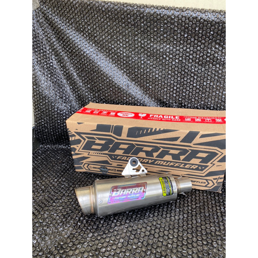 Jual kenalpot barra type pro1 selinccer only d50mm | Shopee Indonesia