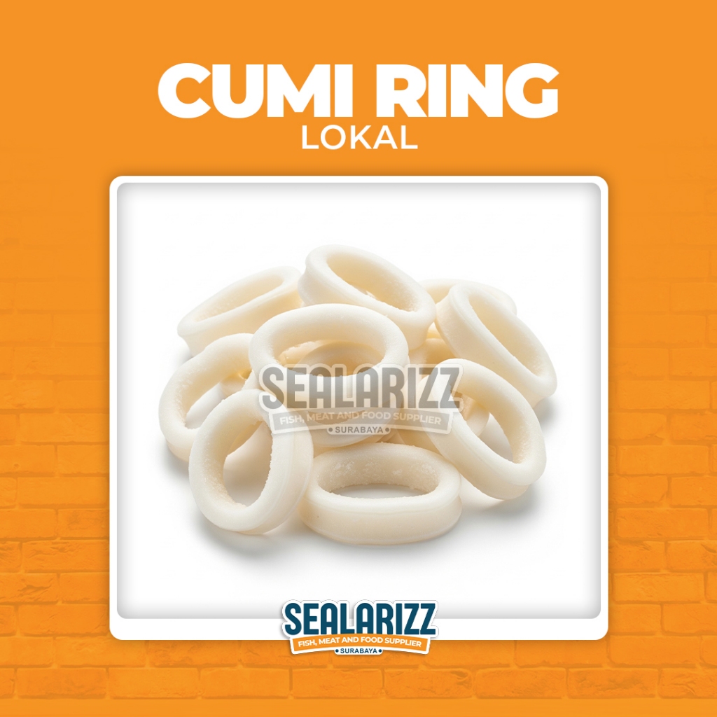 Jual Cumi Ring Calmari / Cumi Ring Kupas / Calamary Ring / Calamari ...