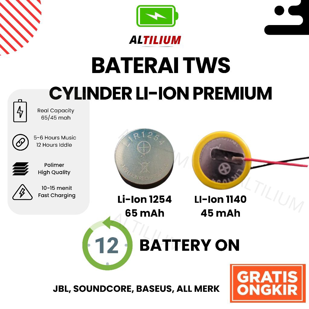 Jual Baterai TWS Soundcore R50i R50i NC Anker | Shopee Indonesia