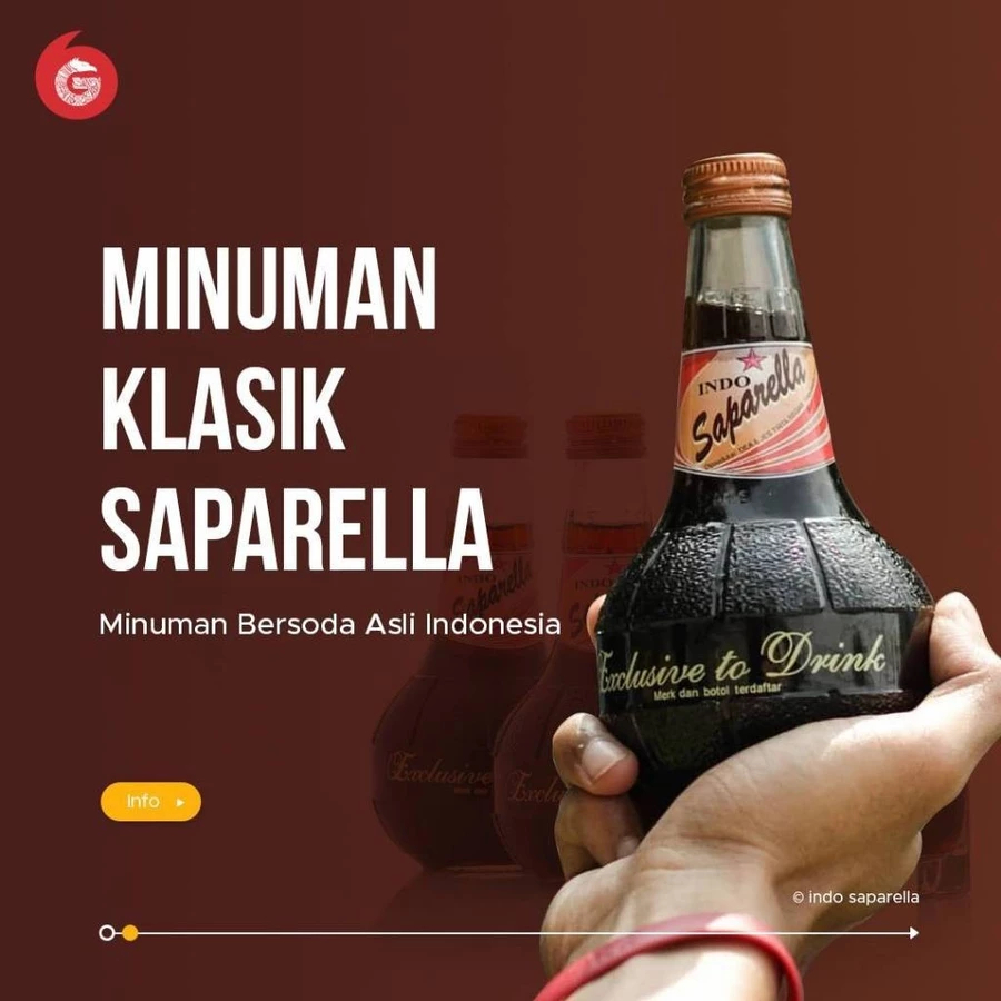 Jual Saparella Sarsaparilla Halal Softdrink Limun Jadul indo35265 ...