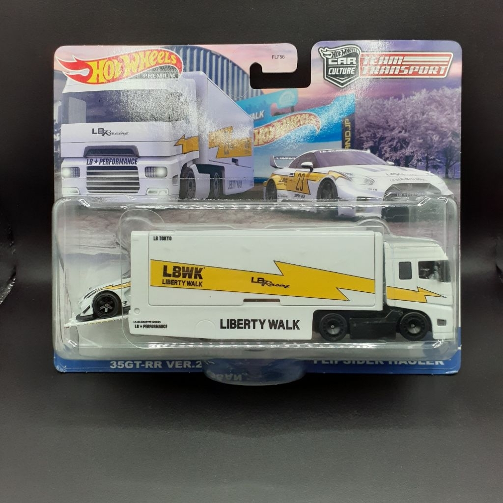 Jual Hotwheels team transport Nissan R35 LBWK | Shopee Indonesia